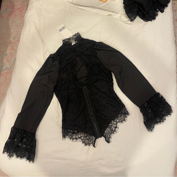 Ursime Tops - Ursime lace corset style blouse